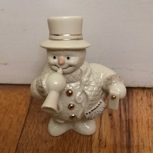 Lenox Snowman Figurine-approx 4” tall